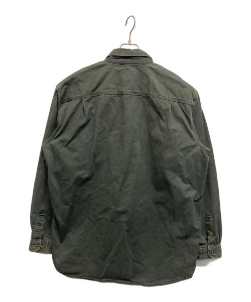 CarHartt（カーハート）CarHartt (カーハート) ワークシャツ グリーン サイズ:XLの古着・服飾アイテム