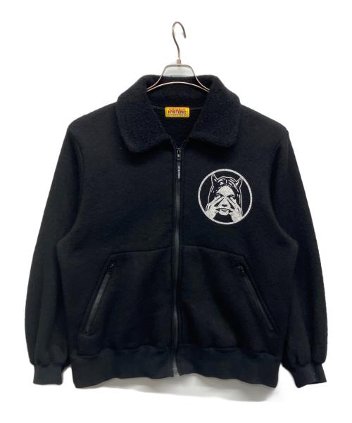 Hysteric Glamour（ヒステリックグラマー）Hysteric Glamour (ヒステリックグラマー) BAD ASS MAMA ジャンパー ブラック サイズ:Freeの古着・服飾アイテム