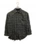 DIESEL（ディーゼル）の古着「バックテープデザインウールシャツ」｜グリーン