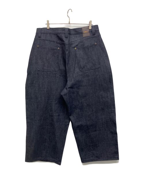 SHINZO®︎ shinzobrand（シンゾウ）SHINZO®︎ shinzobrand (シンゾウ) Okayama Blue Raw Balloon Denim Pants インディゴ サイズ:38の古着・服飾アイテム