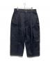SHINZO®︎ shinzobrand（シンゾウ）の古着「Okayama Blue Raw Balloon Denim Pants」｜インディゴ