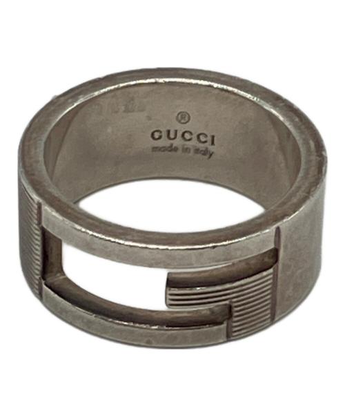 GUCCI（グッチ）GUCCI (グッチ) ブランテッドGリング シルバー サイズ:11号の古着・服飾アイテム