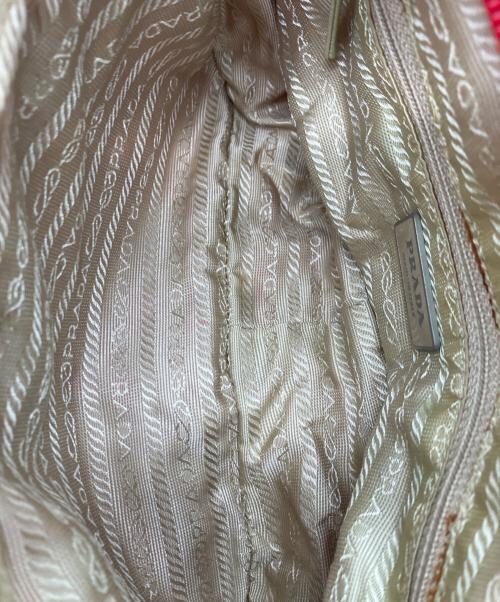 PRADA（プラダ）PRADA (プラダ) ナイロンショルダーバッグ レッド サイズ:下記参照の古着・服飾アイテム