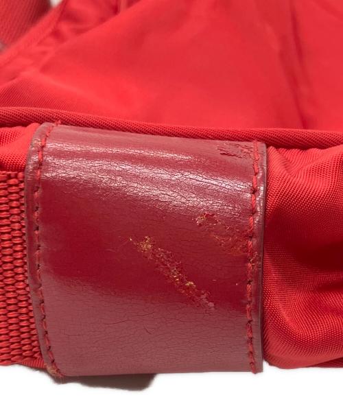 PRADA（プラダ）PRADA (プラダ) ナイロンショルダーバッグ レッド サイズ:下記参照の古着・服飾アイテム