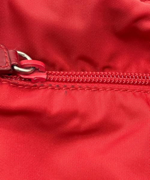 PRADA（プラダ）PRADA (プラダ) ナイロンショルダーバッグ レッド サイズ:下記参照の古着・服飾アイテム