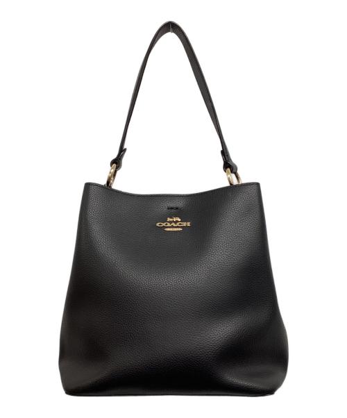 COACH（コーチ）COACH (コーチ) モリー タウンバケット ハンドバッグ ブラック サイズ:下記参照の古着・服飾アイテム
