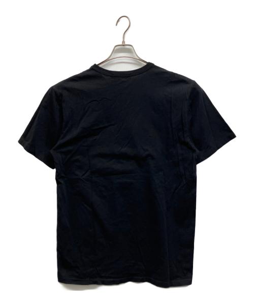 maison kitsune（メゾンキツネ）MAISON KITSUNE (メゾンキツネ) DOUBLE MONOCHROME FOX HEAD PATCH ブラック サイズ:Lの古着・服飾アイテム