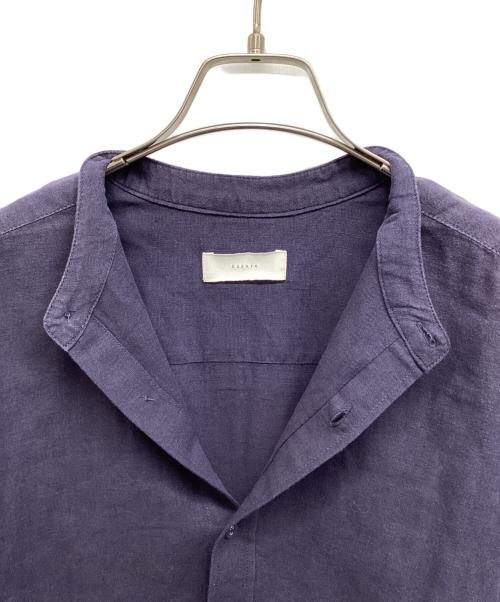 KAGURE（カグレ）kagure (カグレ) kagure コットンリネンシャツワンピース ネイビー サイズ:Freeの古着・服飾アイテム