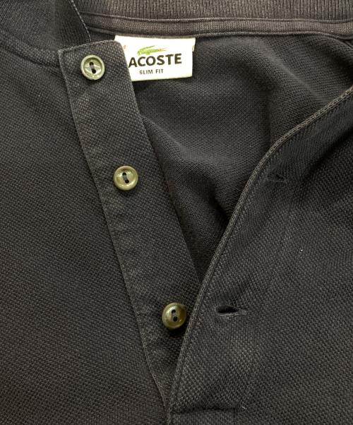 LACOSTE（ラコステ）LACOSTE (ラコステ) エンブレムポロシャツ ネイビー サイズ:4の古着・服飾アイテム
