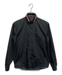 FRED PERRY（フレッドペリー）の古着「リバーシブルシャツ」｜ブラック