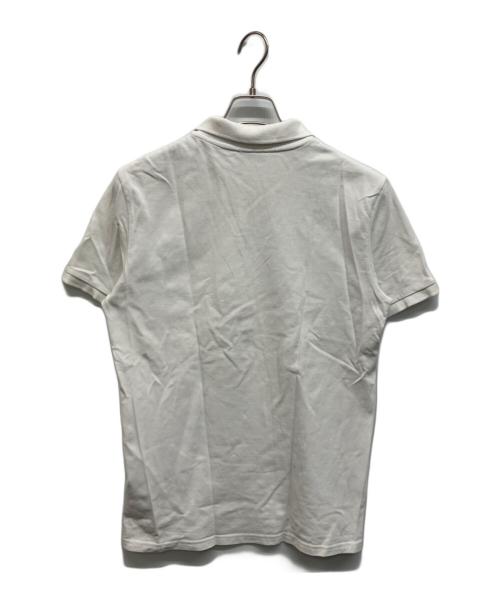 MONCLER（モンクレール）MONCLER (モンクレール) MONCLER 鹿の子ポロシャツ ホワイト サイズ:Mの古着・服飾アイテム