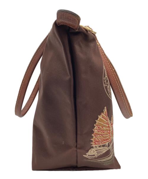 LONGCHAMP（ロンシャン）LONGCHAMP (ロンシャン) ベトナムルプリアージュ トートバッグ ブラックの古着・服飾アイテム