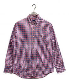 POLO RALPH LAUREN（ポロ・ラルフローレン）の古着「チェックBDシャツ」｜ブルー×レッド