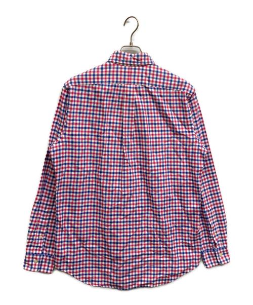POLO RALPH LAUREN（ポロ・ラルフローレン）POLO RALPH LAUREN (ポロ・ラルフローレン) チェックBDシャツ ブルー×レッド サイズ:Mの古着・服飾アイテム