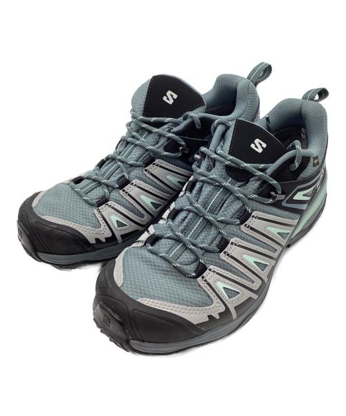 SALOMON（サロモン）SALOMON (サロモン) X ULTRA PIONEER GTX ブルー×ブラック サイズ:25㎝の古着・服飾アイテム