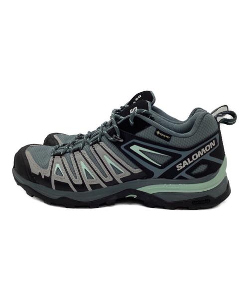 SALOMON（サロモン）SALOMON (サロモン) X ULTRA PIONEER GTX ブルー×ブラック サイズ:25㎝の古着・服飾アイテム