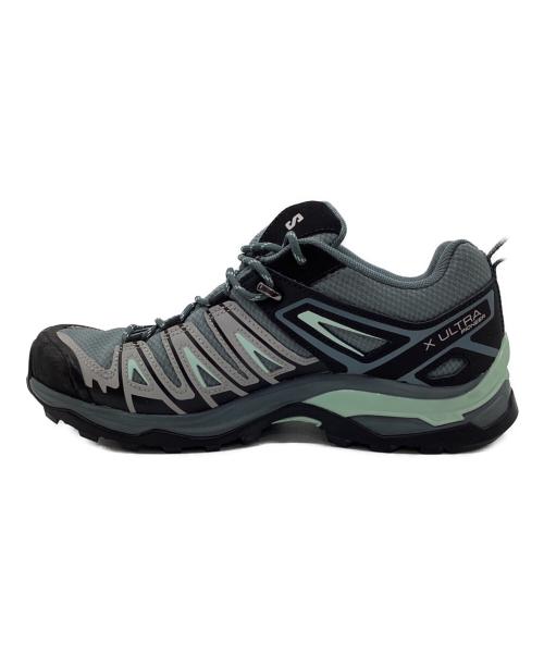 SALOMON（サロモン）SALOMON (サロモン) X ULTRA PIONEER GTX ブルー×ブラック サイズ:25㎝の古着・服飾アイテム