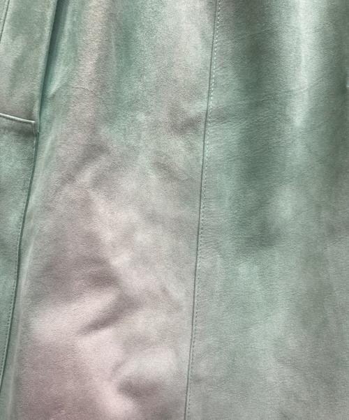 theory（セオリー）theory (セオリー) ラムレザーコート グリーン サイズ:Sの古着・服飾アイテム