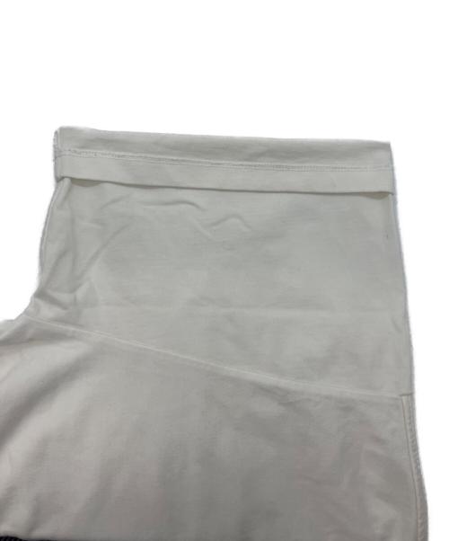 MM6 Maison Margiela（エムエムシックスメゾンマルジェラ）MM6 Maison Margiela (エムエムシックスメゾンマルジェラ) ハンドサイン プリント クロップド Tシャツ ホワイト サイズ:Sの古着・服飾アイテム