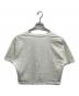 MM6 Maison Margiela (エムエムシックスメゾンマルジェラ) ハンドサイン プリント クロップド Tシャツ ホワイト サイズ:S：9000円