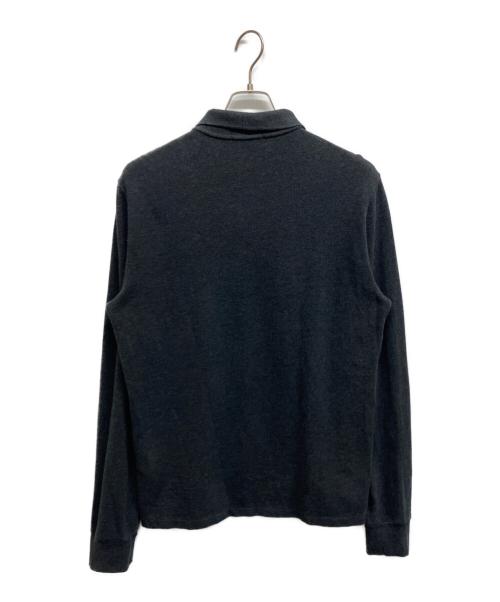 POLO RALPH LAUREN（ポロ・ラルフローレン）POLO RALPH LAUREN (ポロ・ラルフローレン) 長袖ポロシャツ ブラック サイズ:Mの古着・服飾アイテム