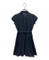 BLUE LABEL CRESTBRIDGE (ブルーレーベルクレストブリッジ) 半袖ワンピース ネイビー サイズ:34：7000円