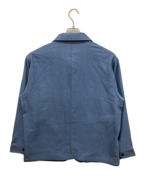 NEW BALANCE（ニューバランス）NEW BALANCE (ニューバランス) THE CITY デニムスタイルジャケット インディゴ サイズ:Lの古着・服飾アイテム