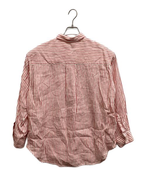 JOURNAL STANDARD（ジャーナルスタンダード）JOURNAL STANDARD (ジャーナルスタンダード) ソフトゼフィールリネンシャツ ピンク サイズ:Freeの古着・服飾アイテム