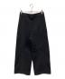 BAOVICTO (バオヴィクト) Pleated wide pants ブラック サイズ:1：8000円