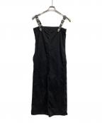 TOGA ARCHIVESトーガアーカイブス）の古着「DENIM JUMPSUIT」｜ブラック