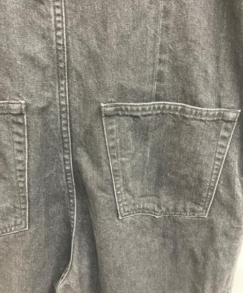 TOGA ARCHIVES（トーガアーカイブス）TOGA ARCHIVES (トーガアーカイブス) DENIM JUMPSUIT ブラック サイズ:Sの古着・服飾アイテム