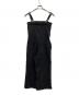 TOGA ARCHIVES (トーガアーカイブス) DENIM JUMPSUIT ブラック サイズ:S：15000円