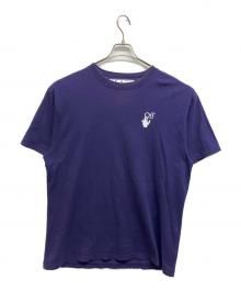 OFFWHITE（オフホワイト）の古着「MARKER S/S OVER TEE」｜パープル