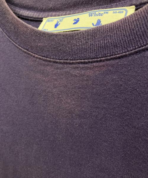 OFFWHITE（オフホワイト）OFFWHITE (オフホワイト) MARKER S/S OVER TEE パープル サイズ:Sの古着・服飾アイテム