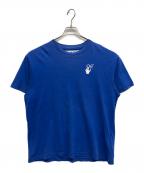 OFFWHITEオフホワイト）の古着「Cut Here Slim S/S Tee」｜ブルー