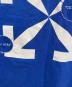 中古・古着 OFFWHITE (オフホワイト) Cut Here Slim S/S Tee ブルー サイズ:XS：5000円