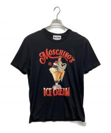 MOSCHINO（モスキーノ）の古着「アイスクリームTシャツ」｜ブラック