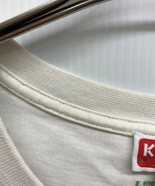 KENZO（ケンゾー）KENZO (ケンゾー) Pixels Embroidery T-shirt ホワイト サイズ:Lの古着・服飾アイテム