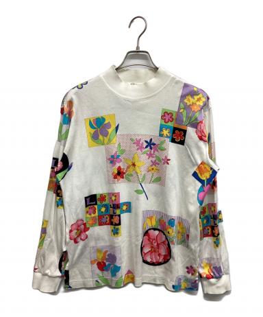 LEONARD SPORT 長袖 ハイネック カットソー 花柄 Tシャツ 38 中古・古着通販】LEONARD SPORT (レオナール スポーツ) LEONARD SPORT