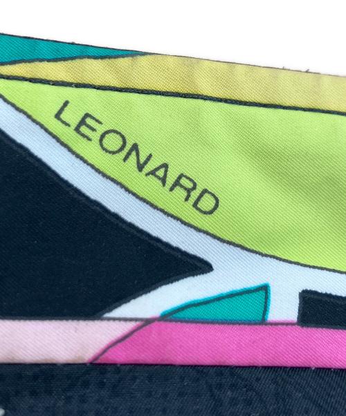 LEONARD SPORT（レオナール スポーツ）LEONARD SPORT (レオナール スポーツ) ロゴプリントジャケット ブラック サイズ:42の古着・服飾アイテム