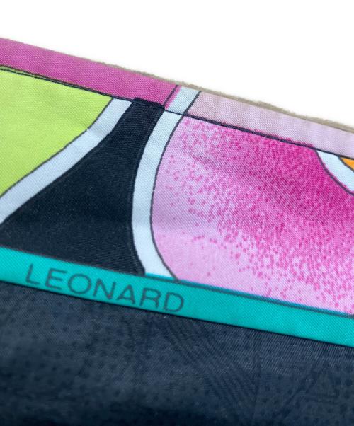LEONARD SPORT（レオナール スポーツ）LEONARD SPORT (レオナール スポーツ) ロゴプリントジャケット ブラック サイズ:42の古着・服飾アイテム