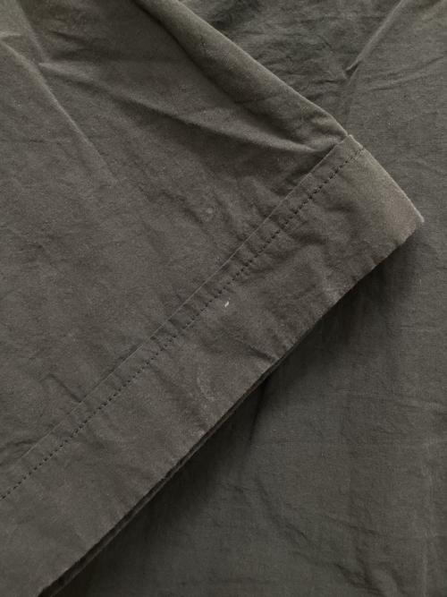 MHL（マーガレットハウエル）MHL (エムエイチエル) 22SS クロップドSSシャツ グレー サイズ:2の古着・服飾アイテム