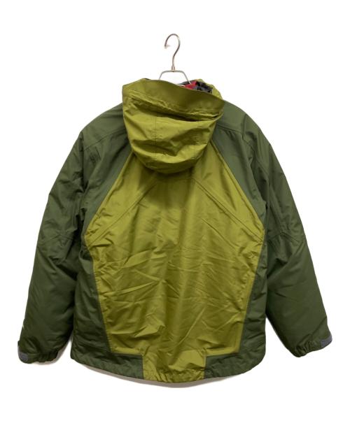 Eddie Bauer（エディーバウアー）Eddie Bauer (エディーバウアー) ライナー付ダウンジャケット グリーン サイズ:Mの古着・服飾アイテム