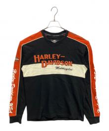 HARLEY-DAVIDSON（ハーレーダビッドソン）の古着「レーシングスウェット」｜ブラック