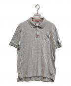 MONCLER GAMME BLEUモンクレール ガム ブルー）の古着「MAGLIA POLO」｜グレー