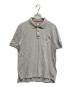 MONCLER GAMME BLEU（モンクレール ガム ブルー）の古着「MAGLIA POLO」｜グレー
