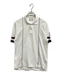 MONCLER GAMME BLEU（モンクレール ガム ブルー）の古着「MAGLIA POLO MANICA CORTA」｜ホワイト