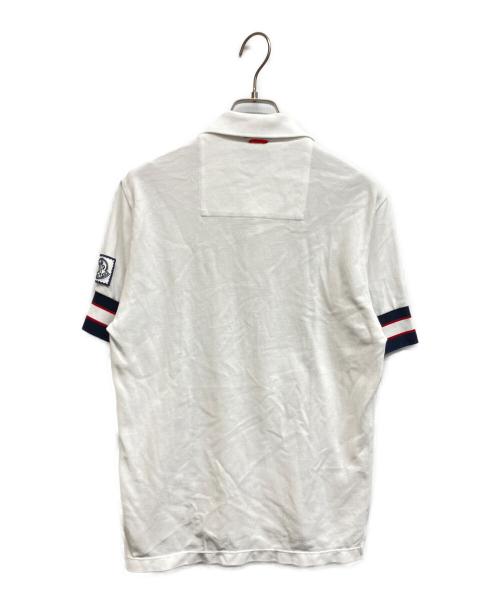 MONCLER GAMME BLEU（モンクレール ガム ブルー）MONCLER GAMME BLEU (モンクレール ガム ブルー) MAGLIA POLO MANICA CORTA ホワイト サイズ:Sの古着・服飾アイテム