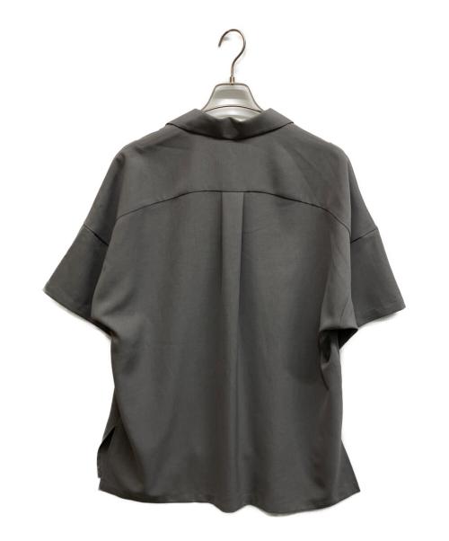 ATTACHMENT（アタッチメント）ATTACHMENT (アタッチメント) PEライトトロ オープンカラーシャツS/S グレー サイズ:1の古着・服飾アイテム