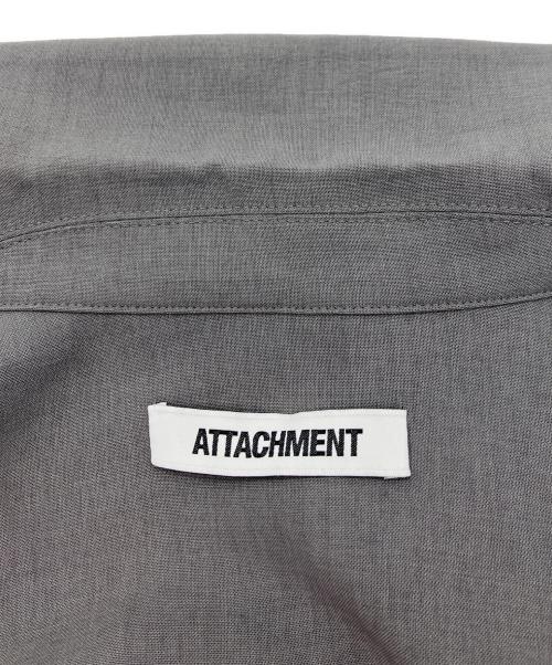 ATTACHMENT（アタッチメント）ATTACHMENT (アタッチメント) PEライトトロ オープンカラーシャツS/S グレー サイズ:1の古着・服飾アイテム